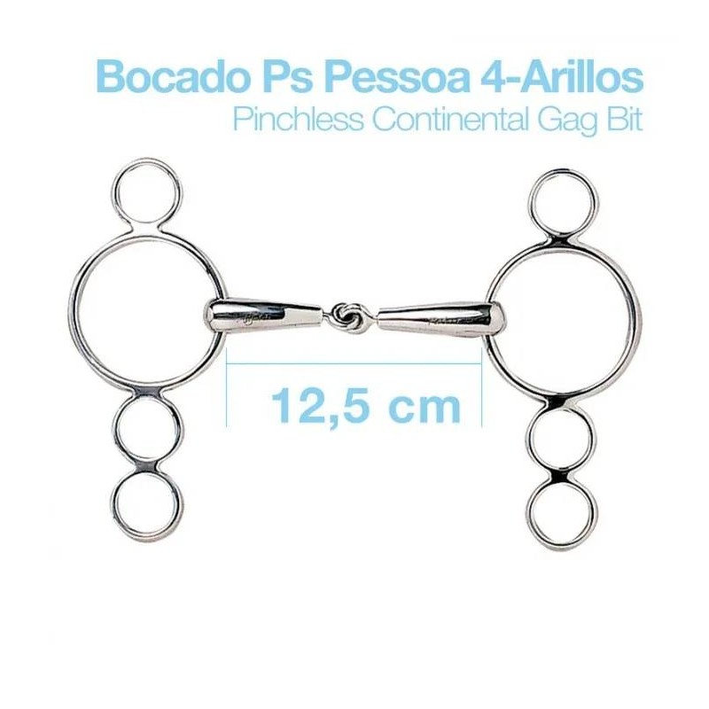 Bocado PS Pessoa 4 Arillos